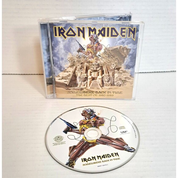 Metal Cd Lot Iron Maiden Best Of 80s, Ratt Out Of The Cellar, Molly Hatchet Hits - Picture 2 of 8